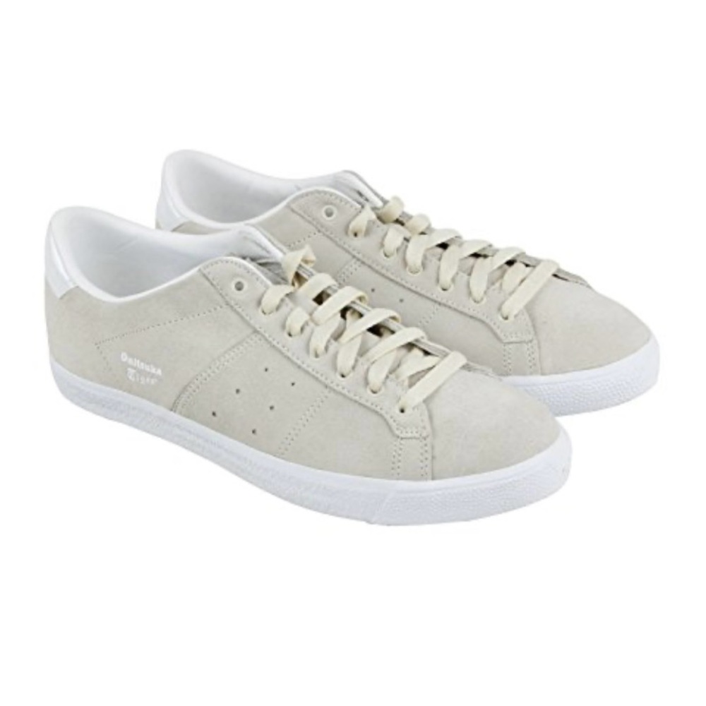 Onitsuka Tiger x Asics‎ Lawnship Suede Sneakers Mens 8.5 Gray Court Shoes